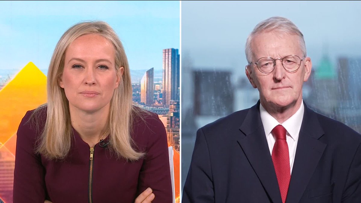 'Are these racist riots rather than protests?' - Sophy Ridge 'If you are targeting people based on the colour of their skin, how else can you describe them?' - Hilary Benn He says some people have been stopped in cars to be asked what their nationality is.