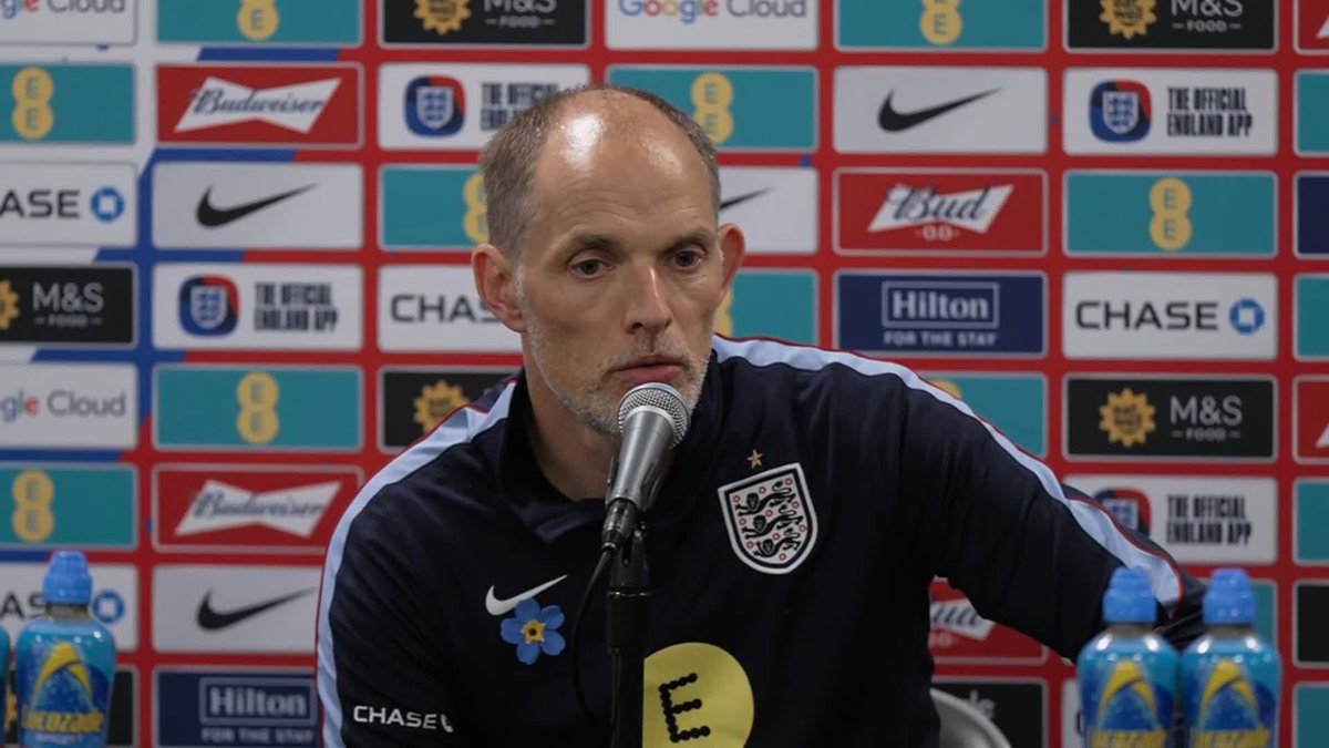 "We want to push it to the next level" ๐ England head coach Thomas Tuchel reacts to their 3-0 victory against Costa Rica, in their final friendly fixture before the World Cup ๐ด๓ ง๓ ข๓ ฅ๓ ฎ๓ ง๓ ฟ