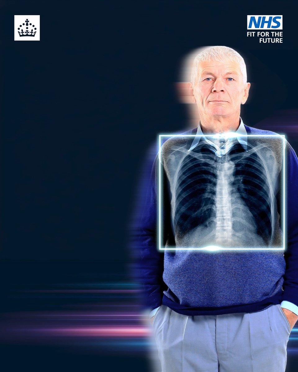 AI-powered X-ray tools have already helped four million patients get a faster lung cancer diagnosis or the all-clear. We're rolling this technology out across every NHS trust to speed up diagnosis and treatment. Find out more: