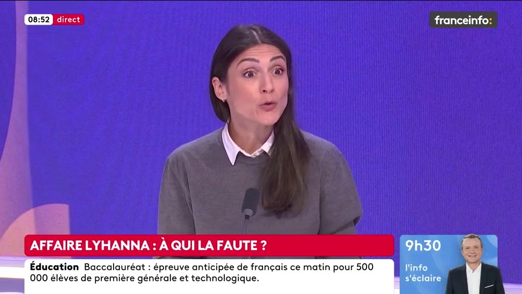 🔴 Affaire Lyhanna : à qui la faute ? ➡️ "On a un ministre volontariste, qui essaye de faire bouger les choses […] Tout est prioritaire pour lui aussi. La responsabilité, c’est celle plutôt de ce gouvernement, en place depuis plusieurs années", indique Béatrice Brugère