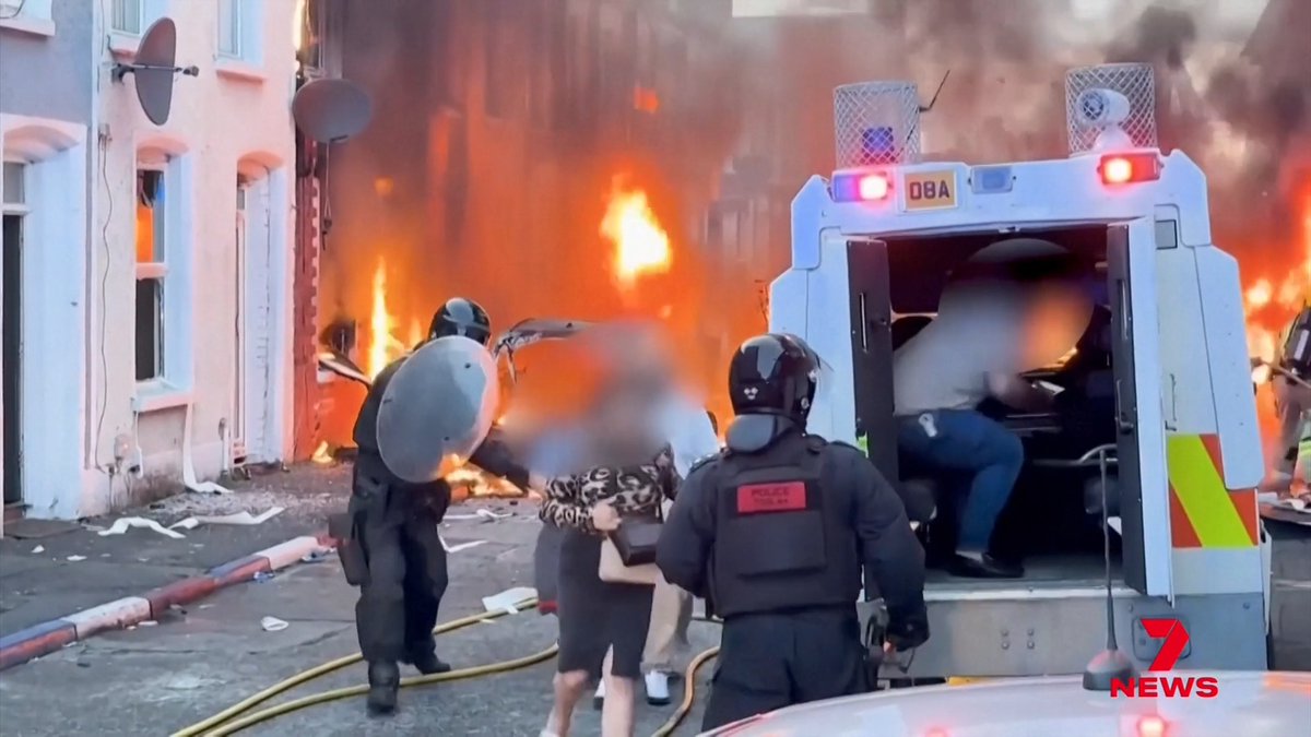 Belfast experienced a second night of violent protests following a knife attack on Stephen Ogilvie by asylum seeker Hadi Alodid, who has been charged with attempted murder.