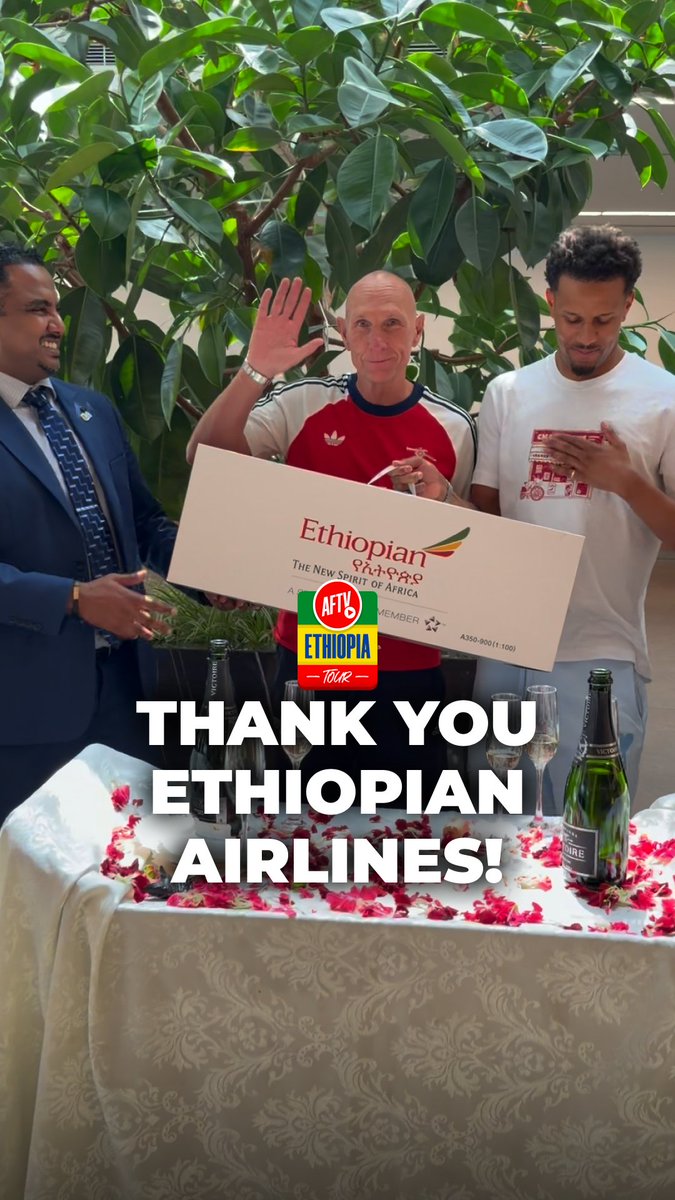 Thank you Ethiopian Airlines for the amazing trip! ✈️❤️ Thank you to Awash Bank , Awash Birr Pro, and Habesha Breweries for bringing AFTV to the ‘We Champions’ Music Festival in Ethiopia to celebrate our Champions of England! #ad #AFTVEthiopia 🇪🇹 18+ / Please Drink Responsibly.