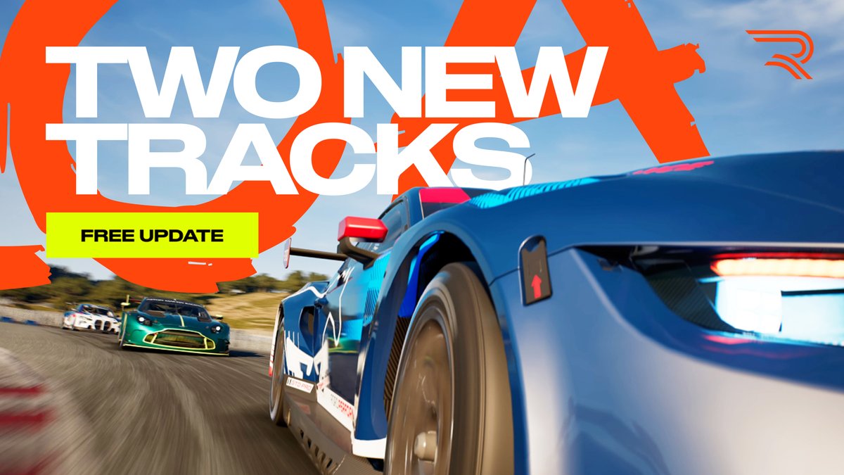 Free Update: Two New Tracks 🌴 From the drop of the corkscrew, to the bumps of the concrete—put your skill to the test on these two iconic American tracks: Laguna Seca & Sebring! Now available on PC, PS5® and Xbox Series X|S. #RENNSPORT #SimRacing #Motorsport