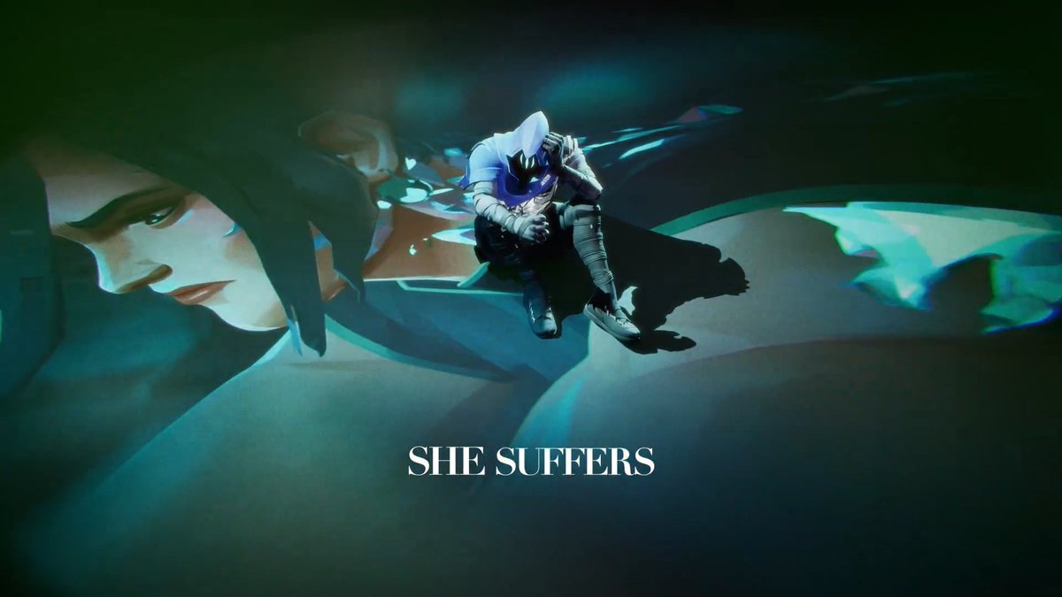 Her suffering is destroying him.