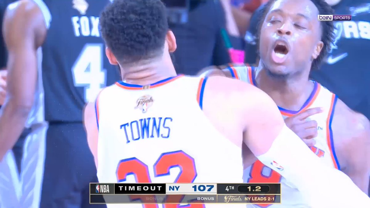 😱 Le GAME WINNER déjà légendaire de OG Anunoby !! C'est le héros des Knicks dans le Game 4 !!