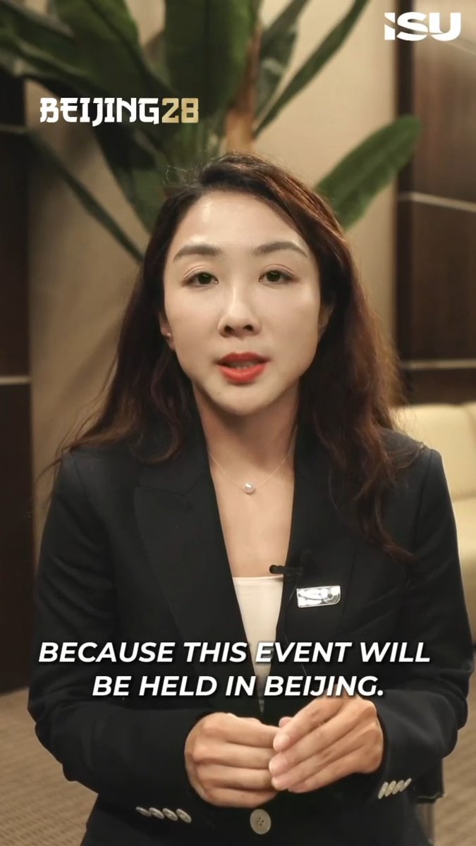 Olympic gold. Home ice. A historic vision. Hear from Sui Wenjing as she welcomes the world to BEIJING28✨ The future of skating starts here. Sign up to the presale here: #FigureSkating #SpeedSkating #ShortTrack #SynchroSkating