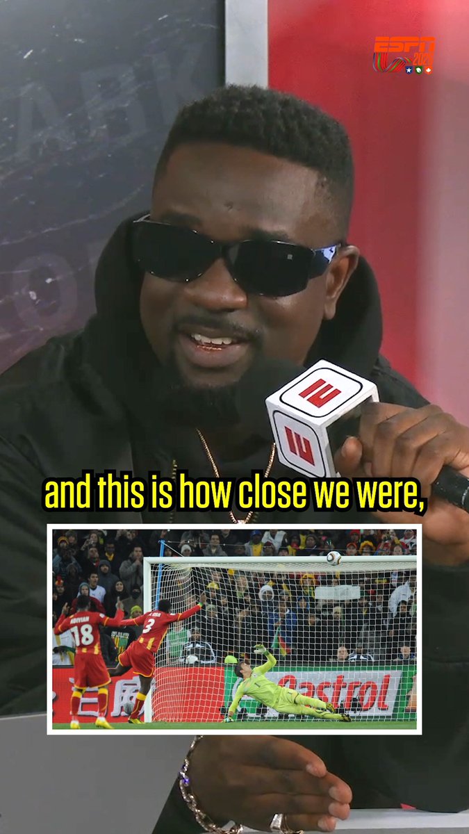 "I couldn't record anything for almost a month..." 🥲 Sarkodie relives Ghana's heartbreaking 2010 World Cup exit against Uruguay 🇬🇭💔