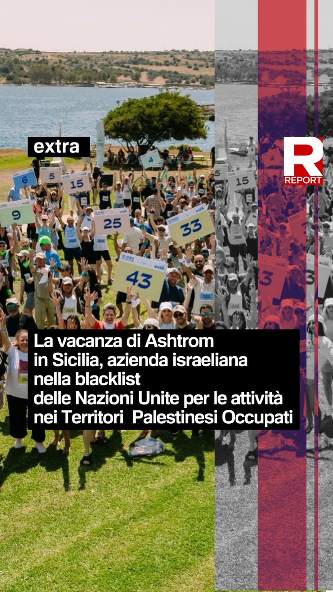Il 4 giugno un gruppo di dipendenti dell’azienda Ashtrom Group di Tel Aviv è arrivato al Mangia’s Hotel di Brucoli per una settimana di relax. L’azienda è nota per essere coinvolta nell'espansione israeliana nei Territori Palestinesi Occupati. L'Onu l'ha inserita in black list.