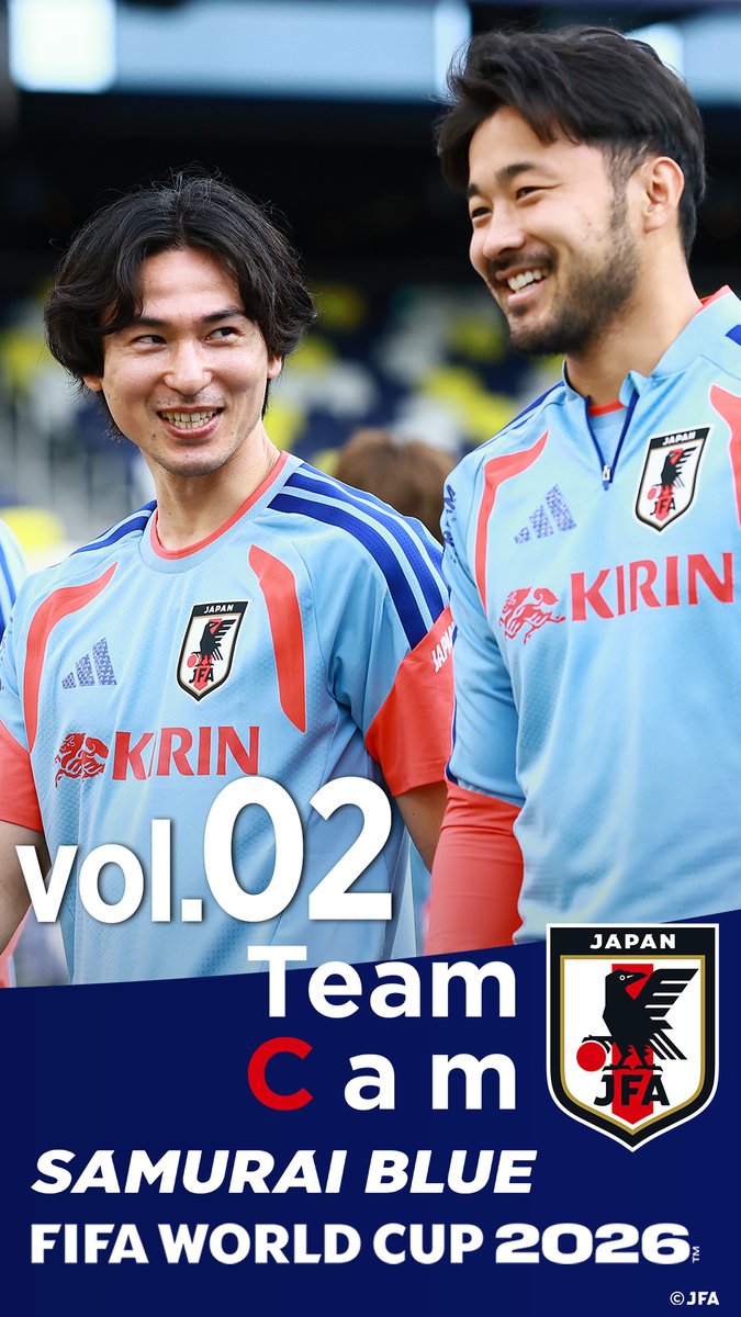 SAMURAI BLUE 🇯🇵 𝐓𝐞𝐚𝐦 𝐂𝐚𝐦 𝐯𝐨𝐥.𝟎𝟐 🎥 ￣￣￣￣￣￣￣￣￣ キャンプ地・ナッシュビルに到着⛺️🇺🇸 ☑️瀬古歩夢 26歳の誕生日🎂 ☑️モンテレイからの移動🇲🇽✈️🇺🇸 ☑️南野拓実がチームに合流🤝 本編はJFATVで⏬ #最高の景色を #サッカー日本代表