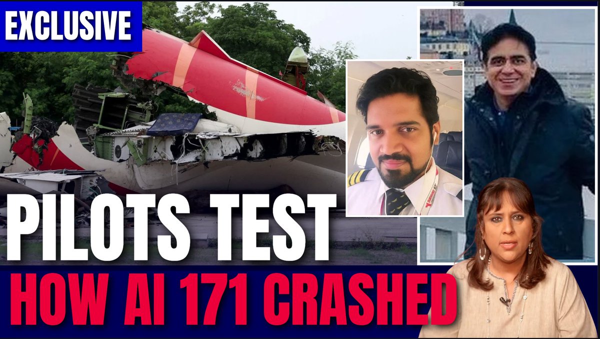 EXCLUSIVE- Pilots who ran simulator tests in France to see why AI 171 crashed reveal a BIG DISCREPANCY with the AAIB's preliminary investigation report, revealing that the RAT likely deployed well before the fuel switches ran to Cut Off, probably when the plane was still on the tarmac. These findings accessed by Mojo Story also challenge the Suicide Smear against the plane's Commander, Capt Sumeet . My report- In full