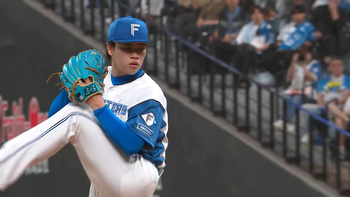 力強い投球で試合を支配!💪 台湾の至宝が待望の勝利を掴む‼️ 北海道日本ハム 孫易磊 投手が6回2安打8奪三振無失点の好投で来日初勝利を記録✨ ✨ 👇日本生命セ・パ交流戦見るならパテレ!