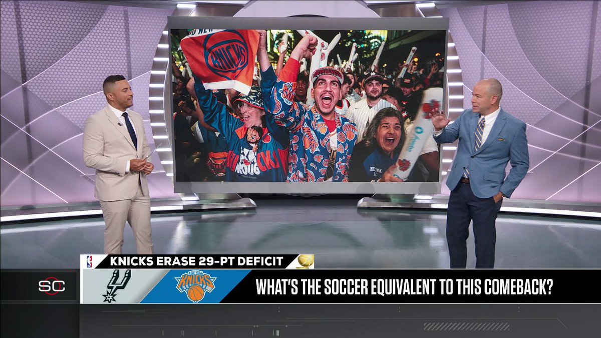 What's the soccer equivalent to the Knicks' Game 4 comeback? 🤔 Alejandro Moreno gives his pick 👀