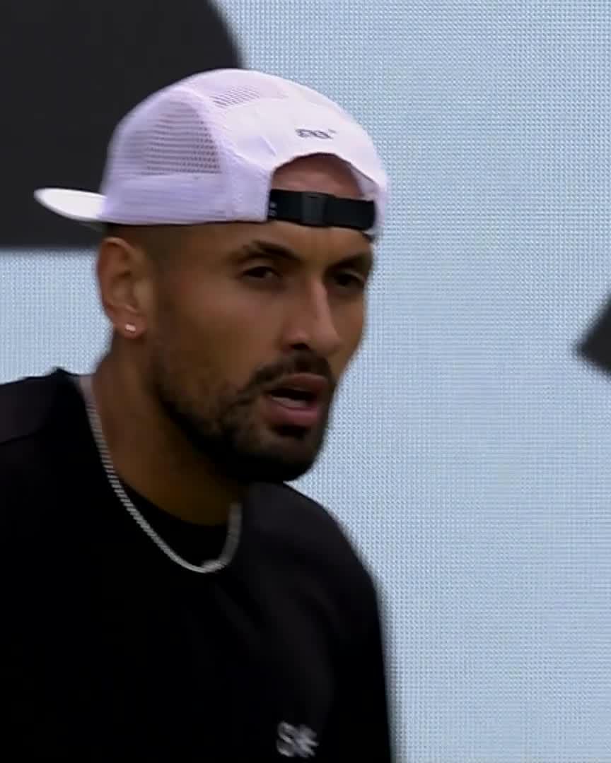 On the run 🥵 A stunner from Nicholas Kyrgios 👏 BOSS OPEN | #BOSSOpen