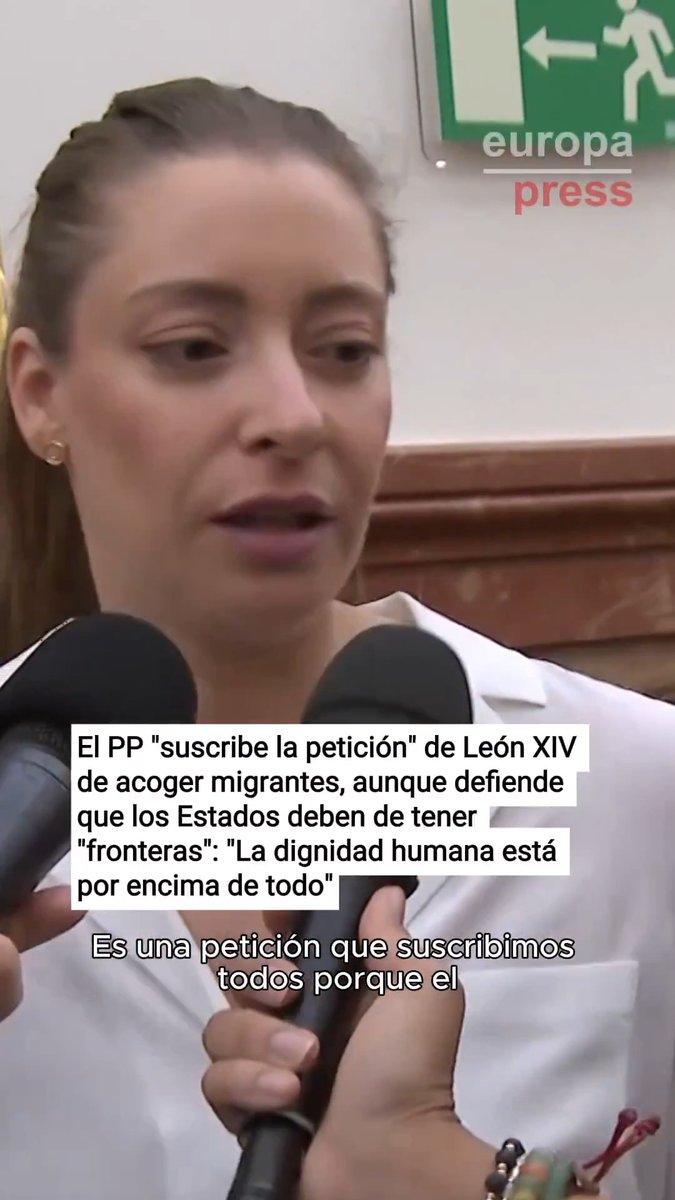 Ester Muñoz (PP) "suscribe la petición" del papa de acoger migrantes, pero defiende tener "fronteras": "A cualquier persona que llega a nuestro país hay que acogerla. Otro debate es si las políticas migratorias favorecen mafias, como hace el Gobierno"