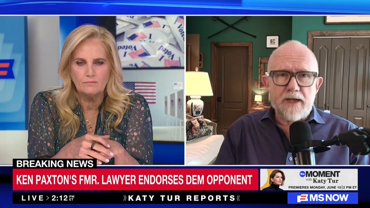 Ken Paxton is such a criminal that his own lawyer endorsed Talarico. Rick Wilson lays out why Paxton is a bad candidate on MSNOW: