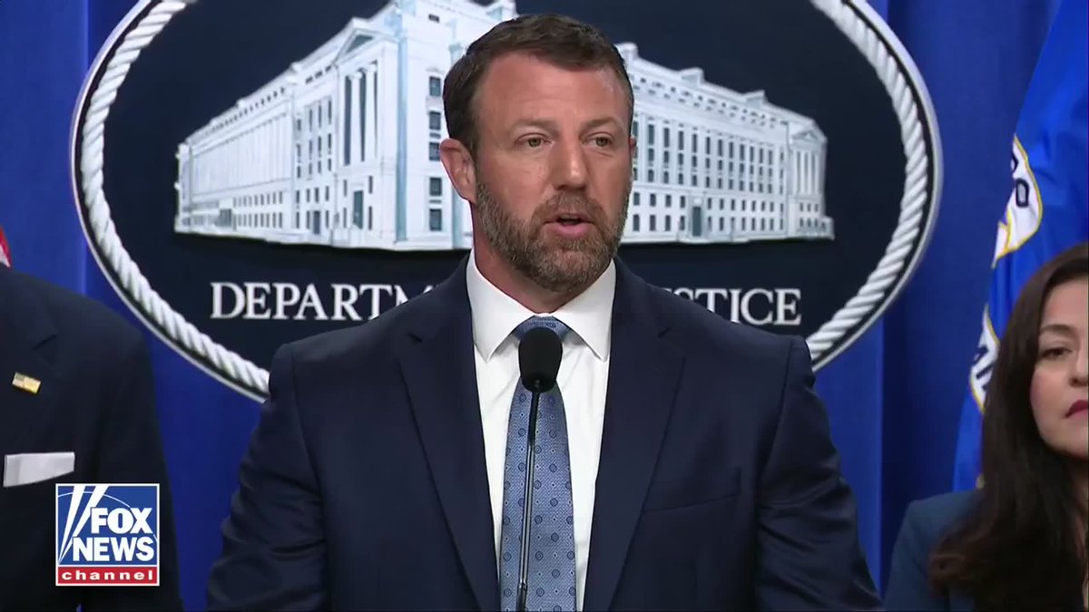 "I will move heaven and hell to go find these kids." DHS Secretary Markwayne Mullin swears to "right the wrongs" of the Biden administration's disastrous border policies that he says allowed unvetted sponsors to pick up 450,000 kids on our borders. The secretary slammed the handling of unaccompanied minors over the last four years, detailing horrific reports of sexual assault and a complete lack of wellness checks for hundreds of thousands of children brought across the border. "We're going to enforce our nation's laws, and we're going to right the wrongs that the Biden administration turned a blind eye to... As a father of six with three young girls, I'll do whatever I have to do.