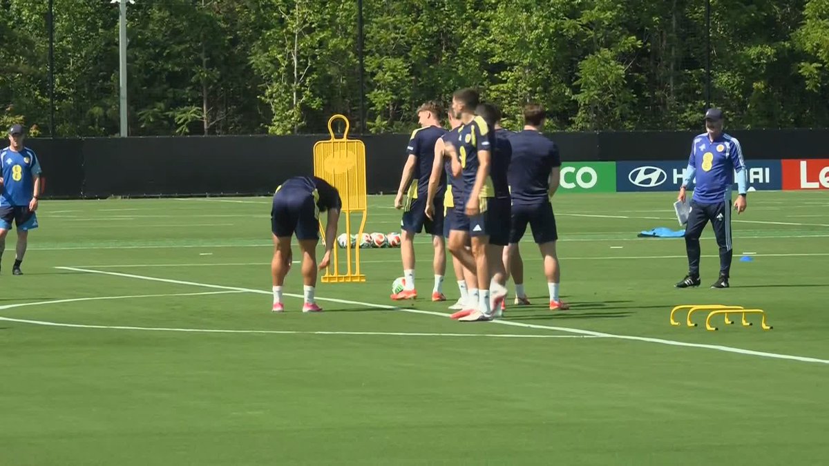🏴 Scott McTominay is missing from today's Scotland training. Luke Shanley explains why ⤵️