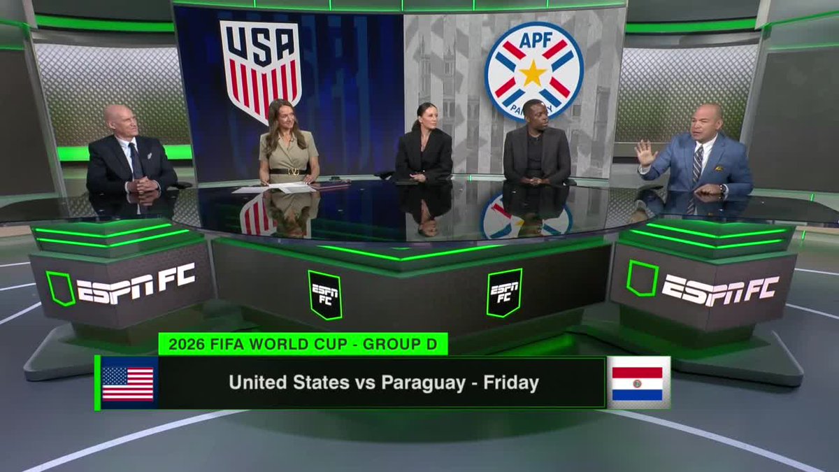 “If the United States get ahead of themselves and desperate enough to go and try to chase a goal, they may be asking for trouble.” Ale Moreno previews United States vs. Paraguay ahead of their opener ⬇️