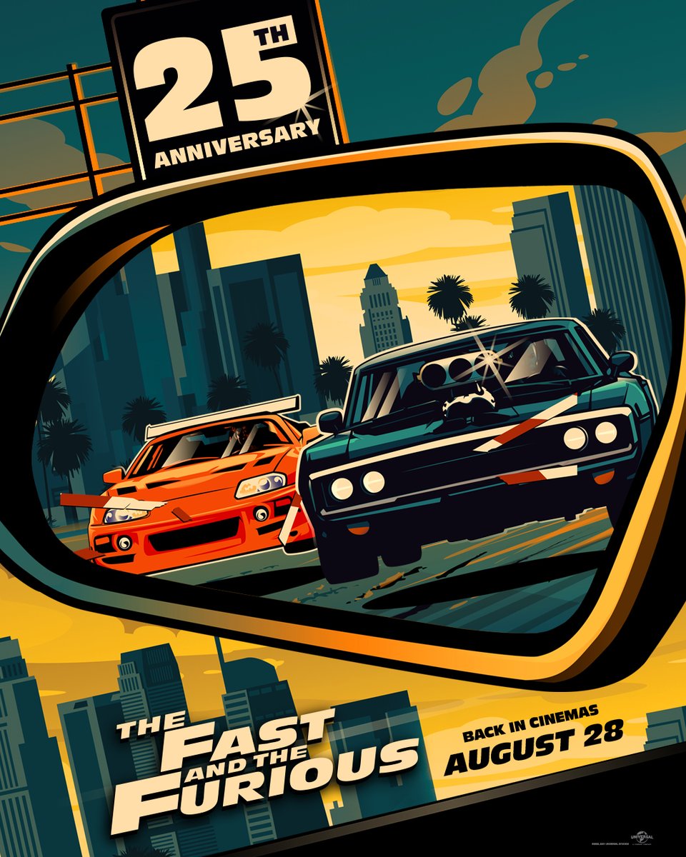 We’re taking it back to the streets. The Fast and the Furious returns to cinemas August 28