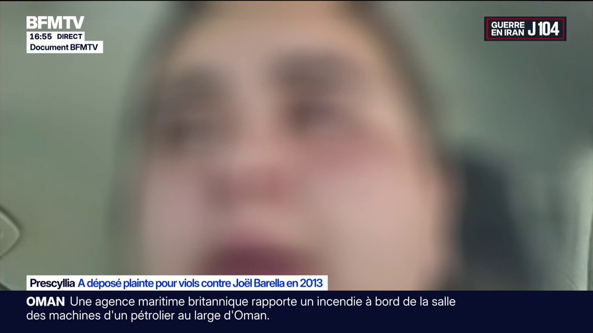 "Il a détruit ma vie": le témoignage de Prescyllia qui accuse de viols le père de Jérôme Barella