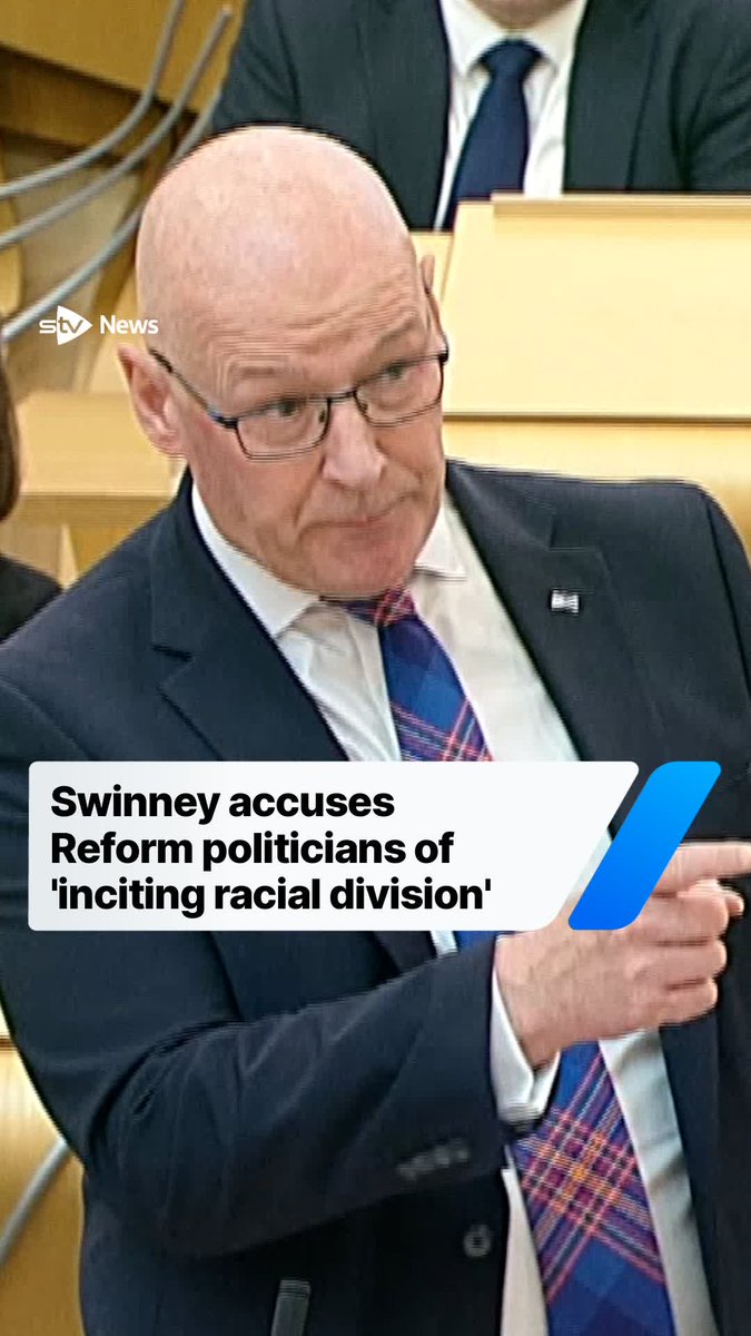 The First Minister has accused Reform UK of ‘stirring up of hatred within our society’.