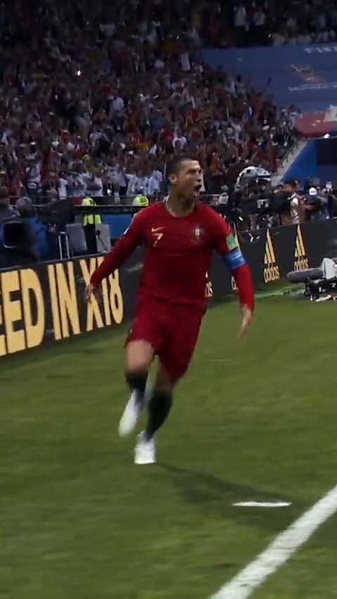 🚨🚨🚨🚨 تــــاريـخــي وللـتاريـــخ 🚨🚨🚨🚨 كريستيانو رونالدو هـو أكبر لاعب يسجل هاتريك في كأس العالم تاريخيًا — 33 عام &amp; 122 يوم 🤯🇵🇹 أمام اسبانيا في كأس العالم 2018م