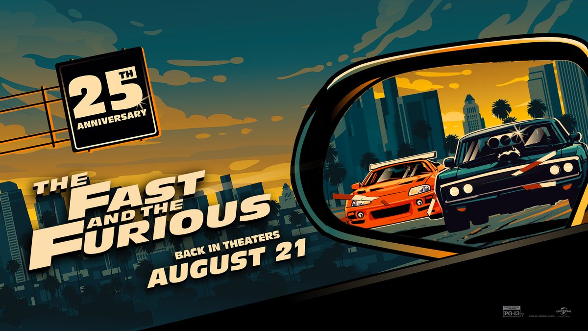 We’re taking it back to the streets. THE FAST AND THE FURIOUS returns to AMC Theatres 8/21. Get Tickets Now!