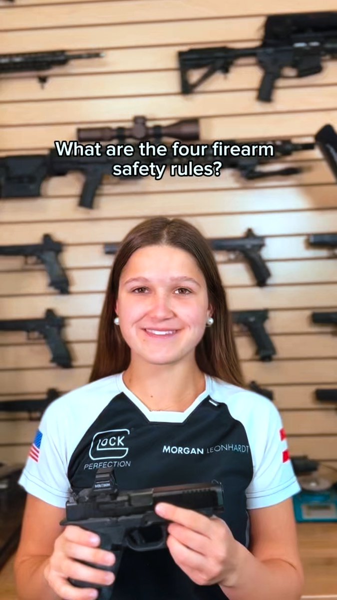 Team GLOCK’s Morgan Leonhardt talks through the Four Rules of Firearm Safety that every shooter should know and practice. Understanding and applying these rules every time you handle a firearm helps promote safer habits for you and those around you. Follow the Four and take the pledge today at