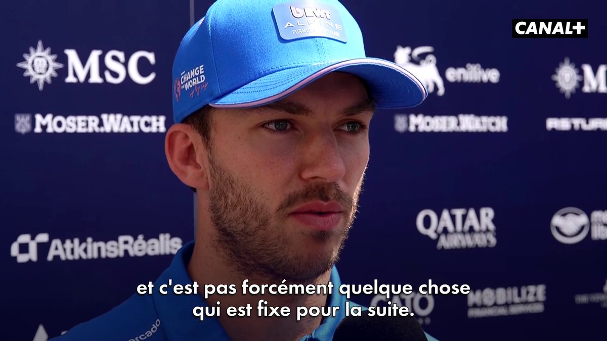 "Ça a été l'après-course le plus difficile à gérer personnellement. Il n'y a rien dans ma carrière qui m'a rendu aussi triste" Pierre Gasly raconte l'arrivée de la course, le tour de décélération et sa déception. #BarcelonaGP #F1