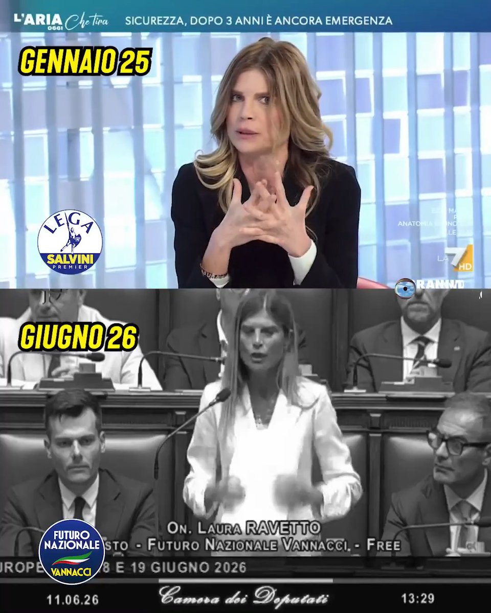 Che cos'è la fuffa in politica? È la straordinaria giravolta dell'onorevole Ravetto che aveva usato il numero dei rimpatri per elogiare il governo e dopo un anno lo usa per criticarlo. La forza delle idee ❤️