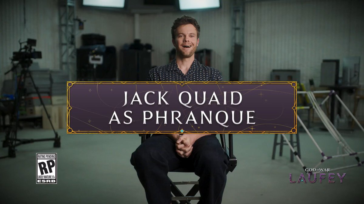 Jack Quaid plays Phranque in God of War Laufey. Learn more about this earnest cosmic cube: