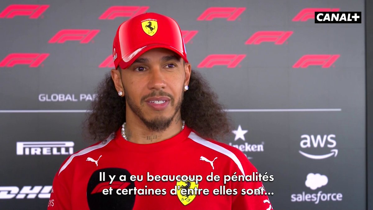 🎙️ « Pierre a vraiment été malchanceux. » Lewis Hamilton livre son avis sur les pénalités infligées pendant le GP de Monaco 👀 #F1 #BarcelonaGP