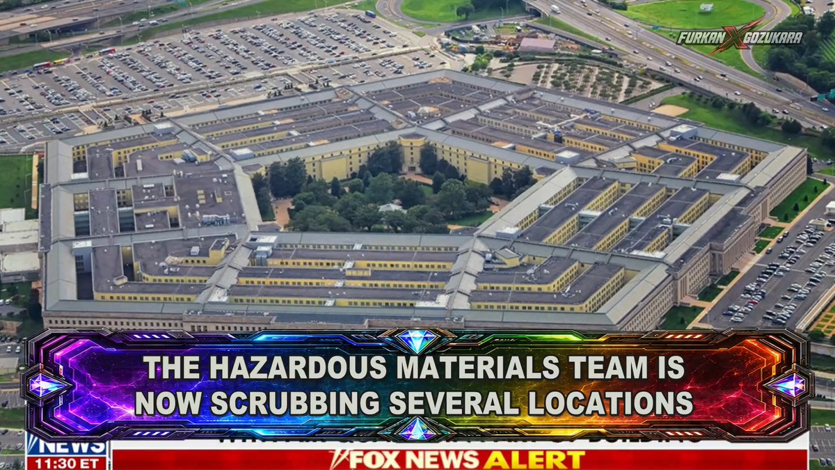 🚨 BREAKING: Fox News confirms a massive emergency at the Pentagon. A hazmat team is actively scrubbing the A-ring after detecting a terrifying biohazard scent! The building is on strict lockdown. Washington is panicking to contain this potential catastrophic event.