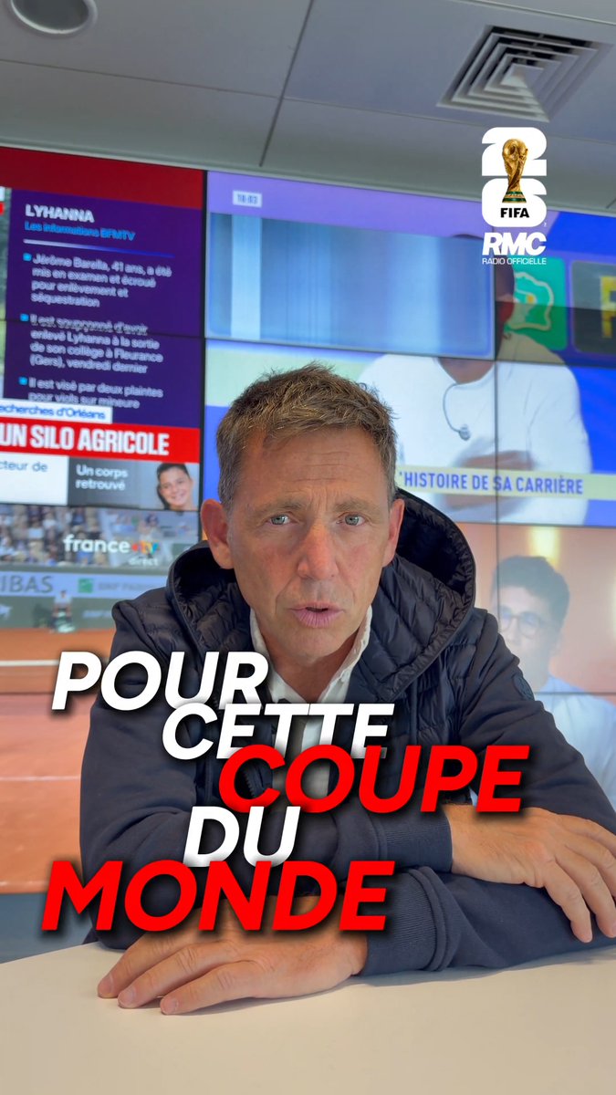 🤔 Daniel Riolo Carine Galli Nicolas Jamain & VINCENT MOSCATO OFF donnent leurs favoris et leurs surprises pour le Mondial 🔴 Retrouvez tous les matchs en direct sur la radio digitale RMC 100% Coupe du Monde de la FIFA :