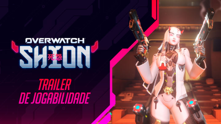 Trailer de gameplay dublado da Shion. #Overwatch #Overwatch2