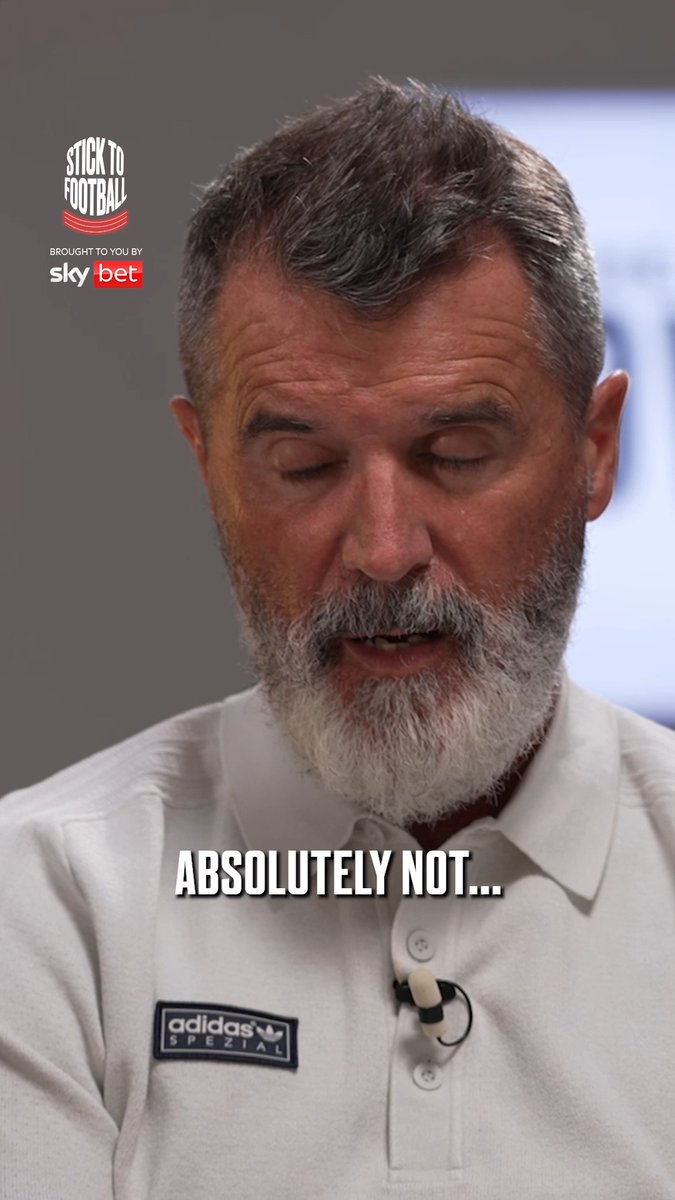 “Absolutely not” 😬 Roy Keane has his say on England’s World Cup chances. 🏴