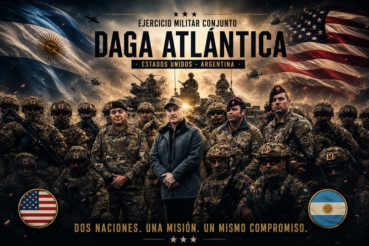 Juntos construimos un hemisferio más seguro, fuerte y estable. 🇺🇸🇦🇷 Comparto imágenes impactantes de Daga Atlantica. Ver a nuestras fuerzas especiales compartir conocimientos, construir confianza y perfeccionar capacidades nos recuerda el valor de nuestra asociación estratégica.