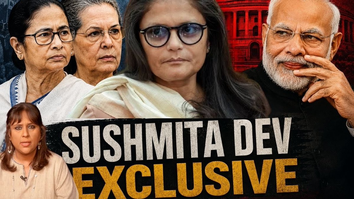 "Mamata was in denial about anti-incumbency....unfathomable that a leader like her could not contain this crisis"- Sushmita Dev সুস্মিতা দেব on leaving the TMC, meeting Himanta Biswa Sarma and what she'd say if she bumped into Didi on the street ! In full
