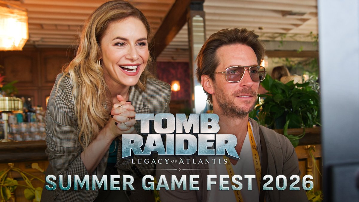Some surprise guests got to demo Tomb Raider: Legacy of Atlantis Summer Game Fest 👀 Ft. Alix Wilton Regan, Troy Baker, Nick Apostolides, and Ashleigh Morghan Watch now: