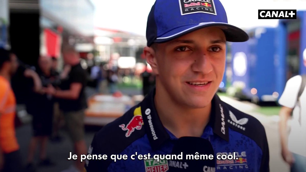 🎙️ « Ce serait dommage, j'ai signé et fait mon 1er podium chez Red Bull à Monaco. » Isack Hadjar sur les résultats du GP de Monaco 👆 #F1 #BarcelonaGP