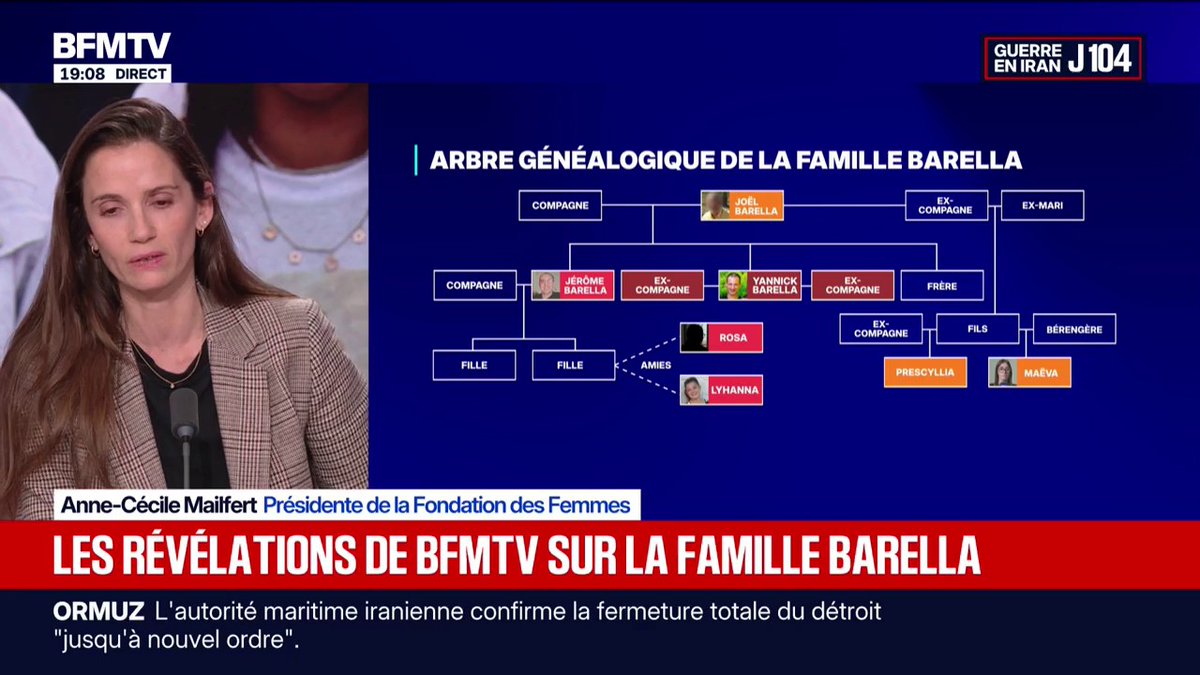 Famille Barella: "C'est un système familial l'inceste", explique la présidente de la Fondation des Femmes