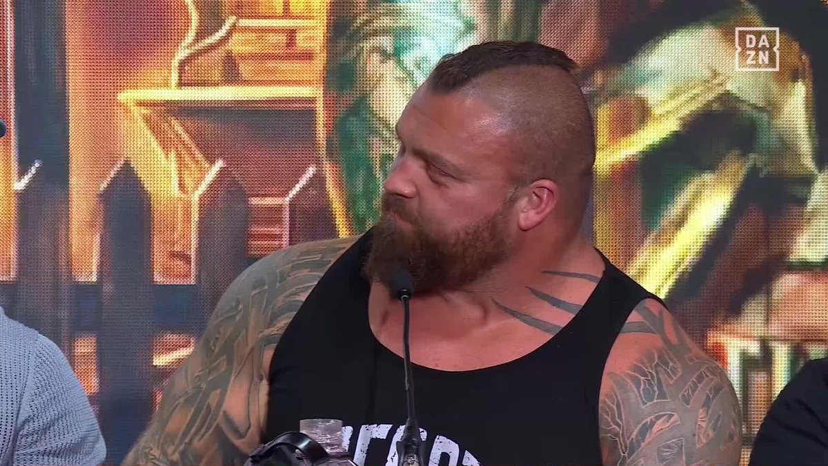 🗣️ Eddie Hall - The Beast hunts calculated KO victory 🧠 🎟️ Buy Tommy Fury vs Eddie Hall HERE --> #BeautyVsTheBeast | June 13 | Live Exclusively on DAZN ▪️
