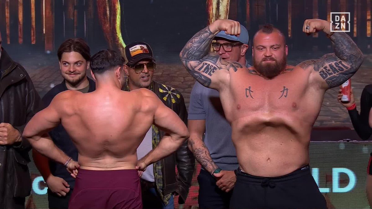🗣️ 𝐅𝐀𝐂𝐄 𝐎𝐅𝐅 👀 Tommy Fury & Eddie Hall - The Beast 𝐒𝐐𝐔𝐀𝐑𝐄 𝐎𝐅𝐅 🥶 🎟️ Buy Tommy Fury vs Eddie Hall HERE --> #BeautyVsTheBeast | June 13 | Live Exclusively on DAZN ▪️