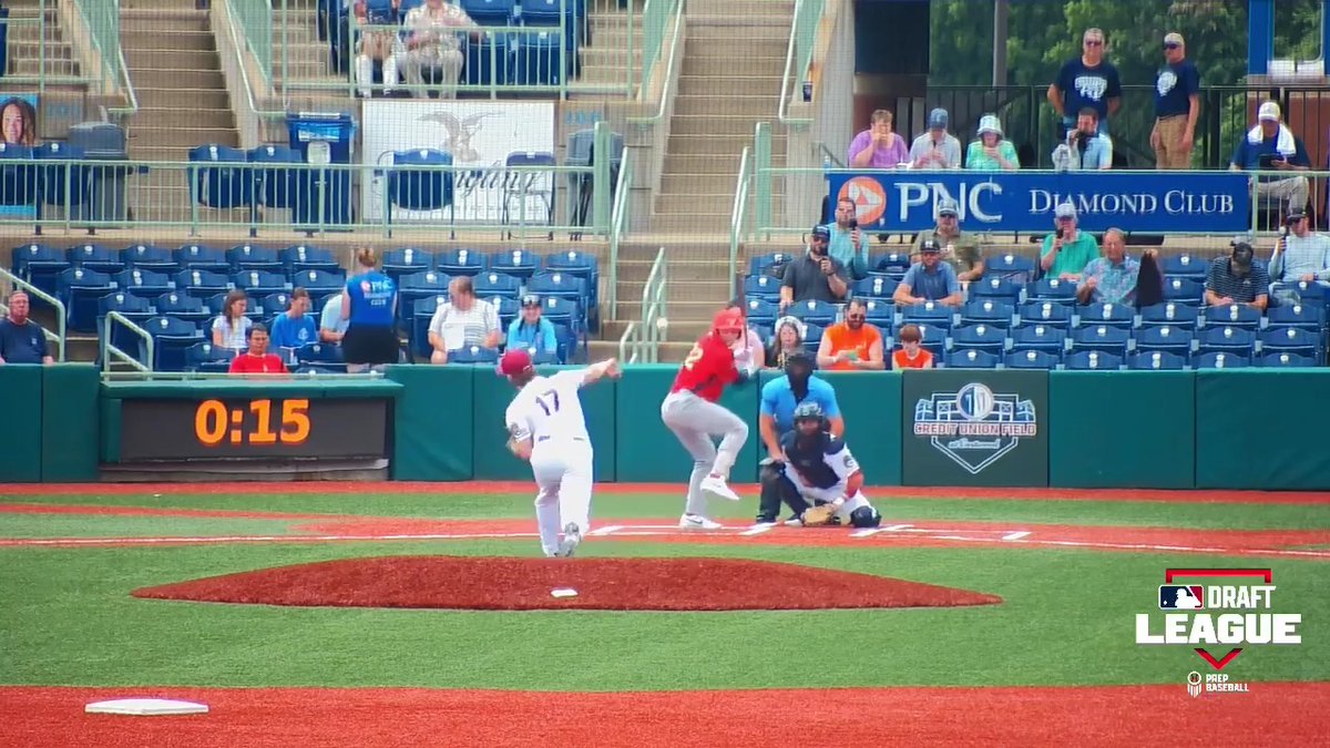 In his Wednesday start, David Lally Jr. ran his fastball up to 95 mph and spun his curve up to 2961 rpm that caught batters looking.🐶 📈 FB: 90-92 mph (T95), 2220 rpm, 10" IVB, 10" HB CB: 81.5 mph, 2743 rpm, -10.2" IVB, -15.6" HB Whiff% - 27.8% Z-Whiff% - 21.4% Shadow% - 37.7% Mahoning Valley Scrappers | David Lally JR. | MLB Draft League | Michigan Baseball
