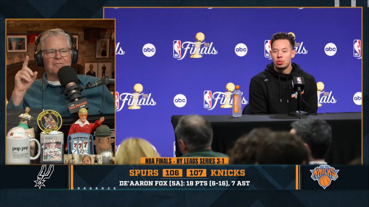 "I'm gonna blame the coach Mitch Johnson. You can play at a frenetic pace in the first half... you can't play at a frenetic pace in the second half, because that plays into the Knicks' ability to try to come back!" – DP recaps the #Knicks' historic Game 4 comeback over the Spurs
