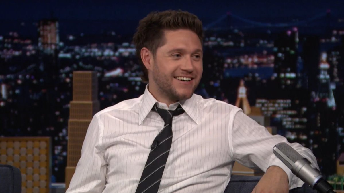 .Niall Horan has a bone to pick with Jimmy after Jimmy didn’t elaborate whether he had left the Ryder Cup 😭 #FallonTonight