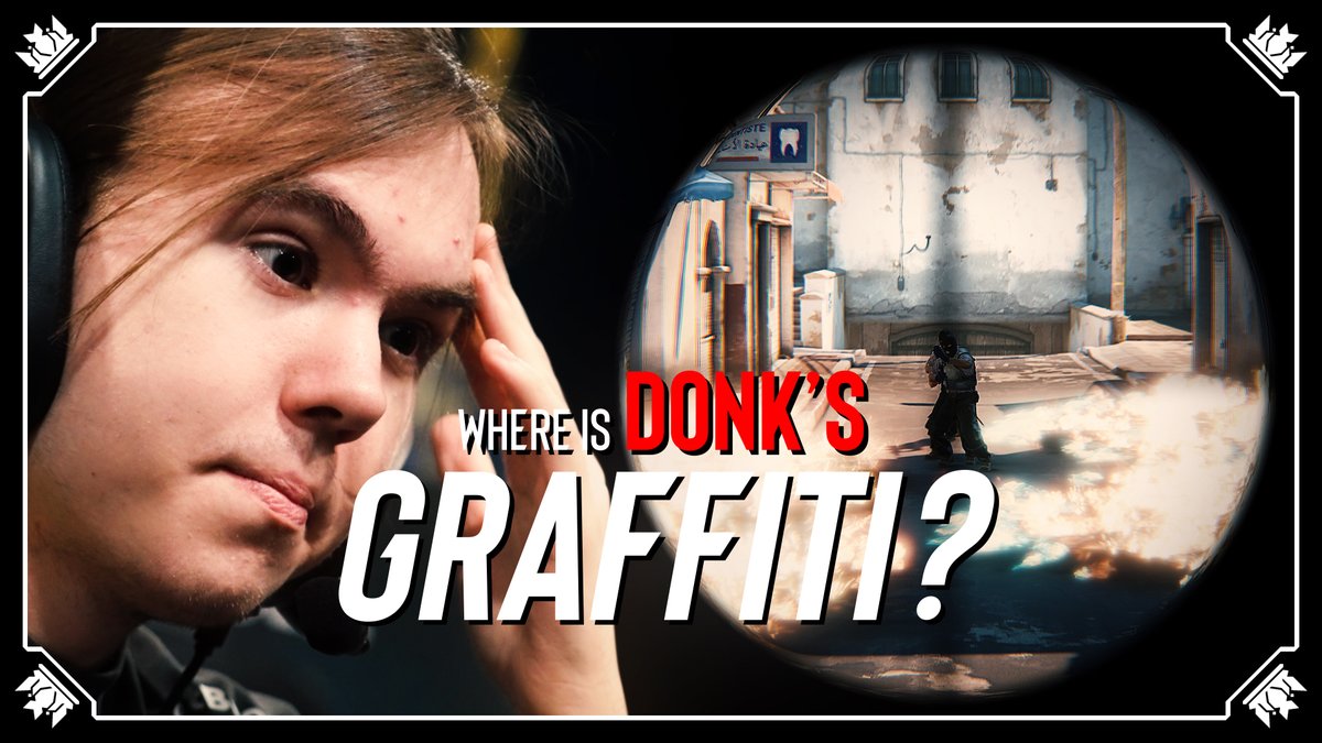 What seven years without graffitis does to a mf... #IEM Team Spirit CS2