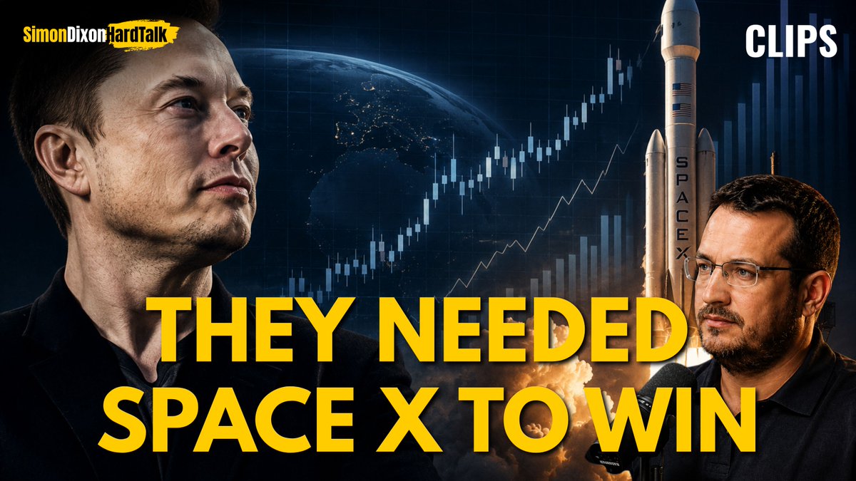 ▶️ They Just Used SpaceX To Rig The Entire Stock Market | Simon Dixon and Dave Collum [CLIP]
