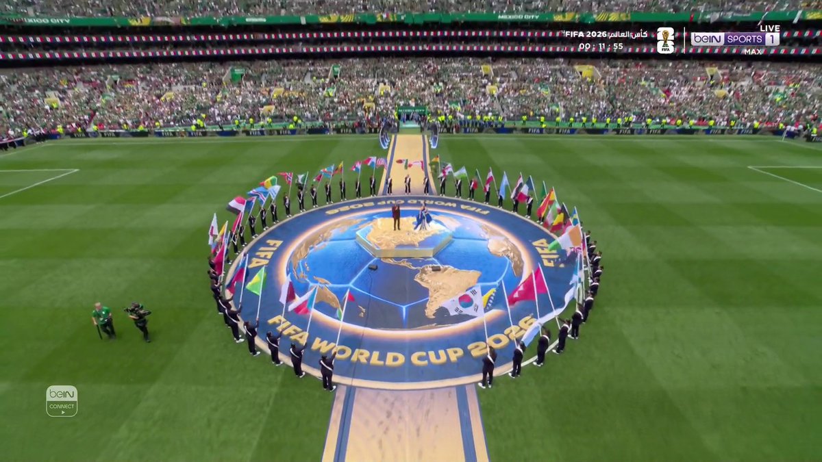 استعراض اعلام الدول المشاركة في كأس العالم FIFA 2026™ 📦 اشترك الآن 👇 🔗 📱 #كأس_العالم2026 | #مونديال2026 | #كأس_العالم #FIFAWorldCup2026 | #FIFAWorldCup | #beINWC26