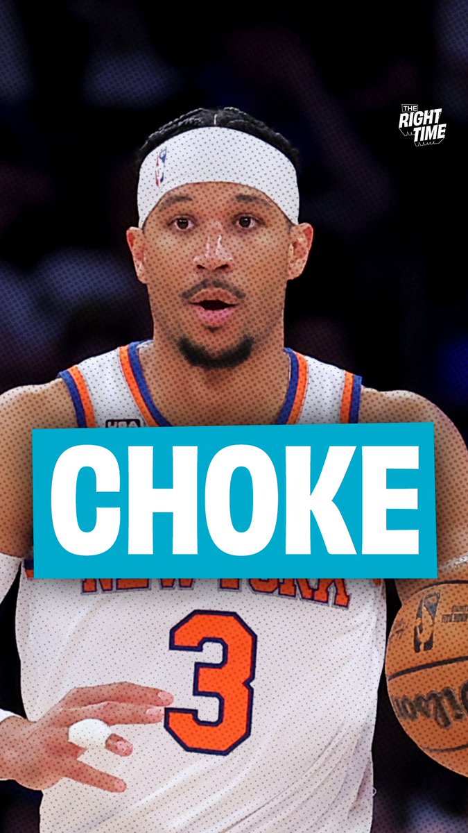 Josh Hart almost had the whole city on his neck “THAT was a choke.”